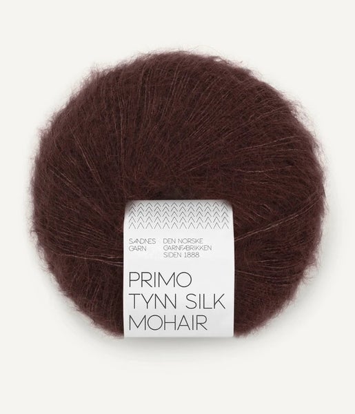 Sandnes Garn, Primo Tynn Silk Mohair 25 g, Dark Fudge 4381