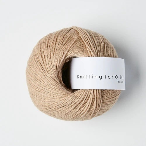 Knitting for Olive Merino 50 g, Mushroom rose