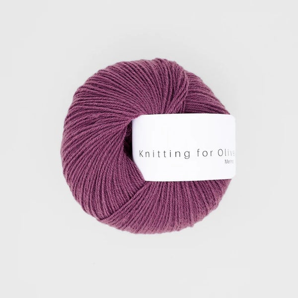 Knitting for Olive Merino 50 g, Blackberry Icecream
