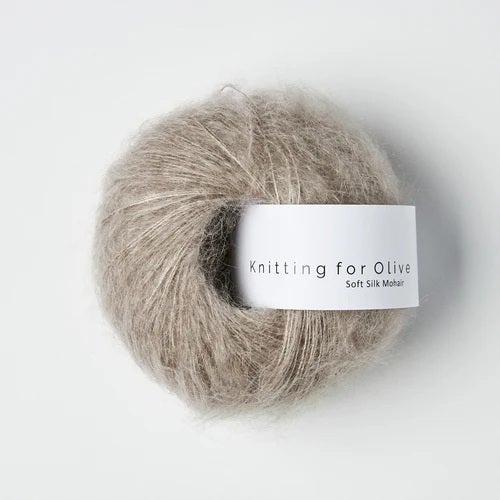 Knitting for Olive Soft Silk Mohair 25 g, Linen