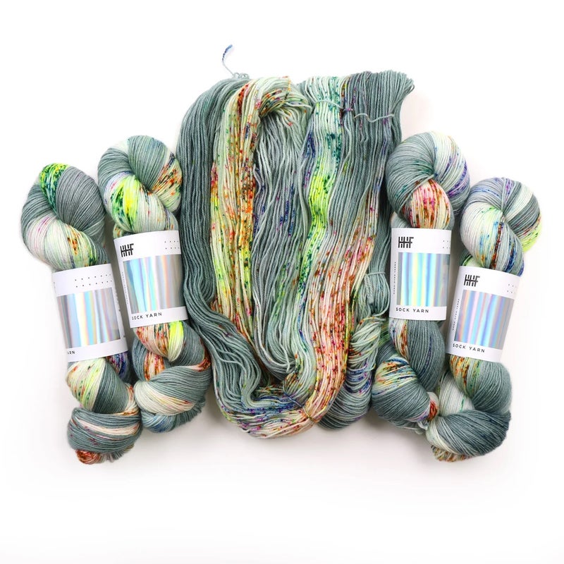 Hedgehog Fibres Sock Yarn 100 g, Monsoon