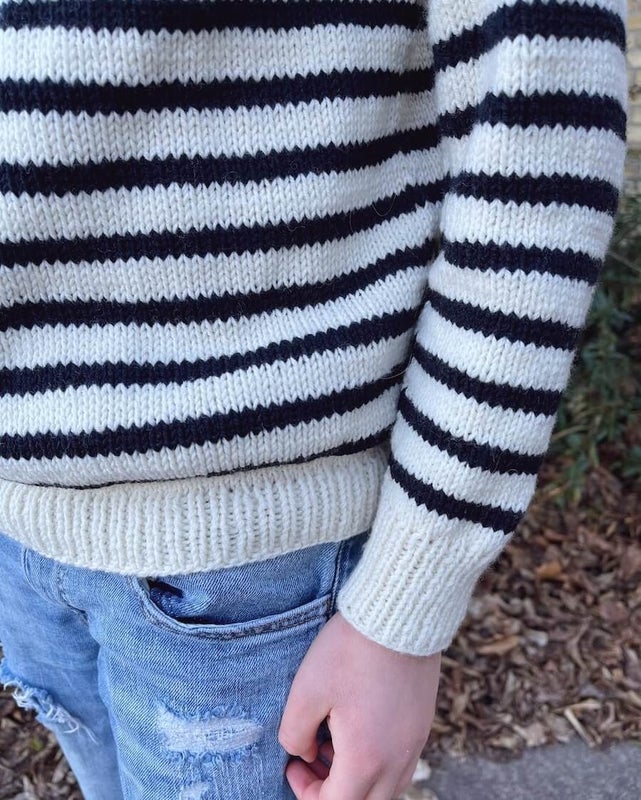 PetiteKnit, Seaside Sweater Junior- neuleohje